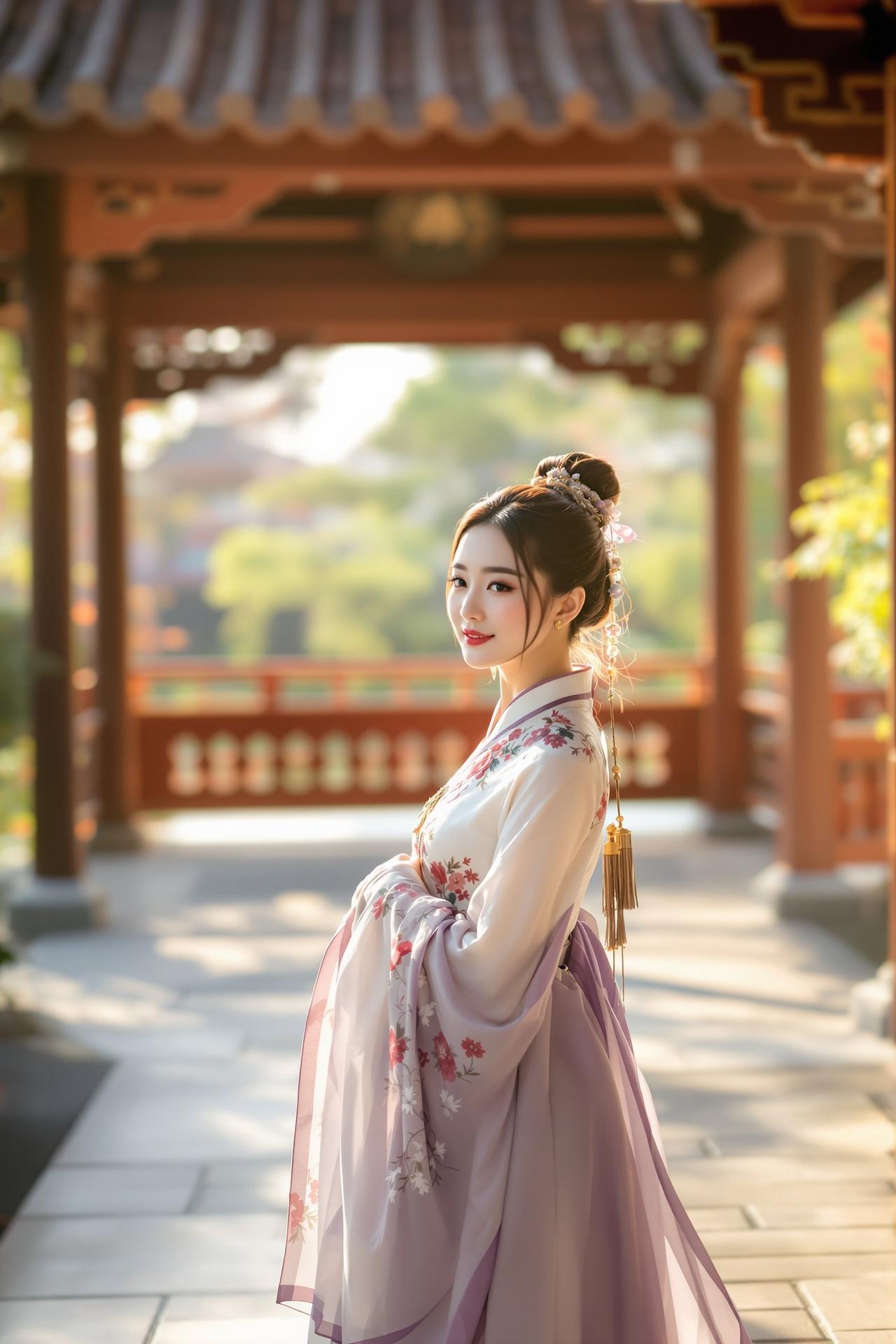 私拍网 - 古典园林美人 - 写真 - 唯美写真